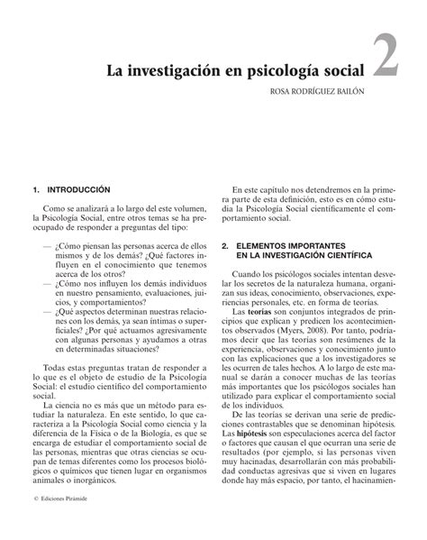 pimayone|Investigacion en psicologia social pdf.